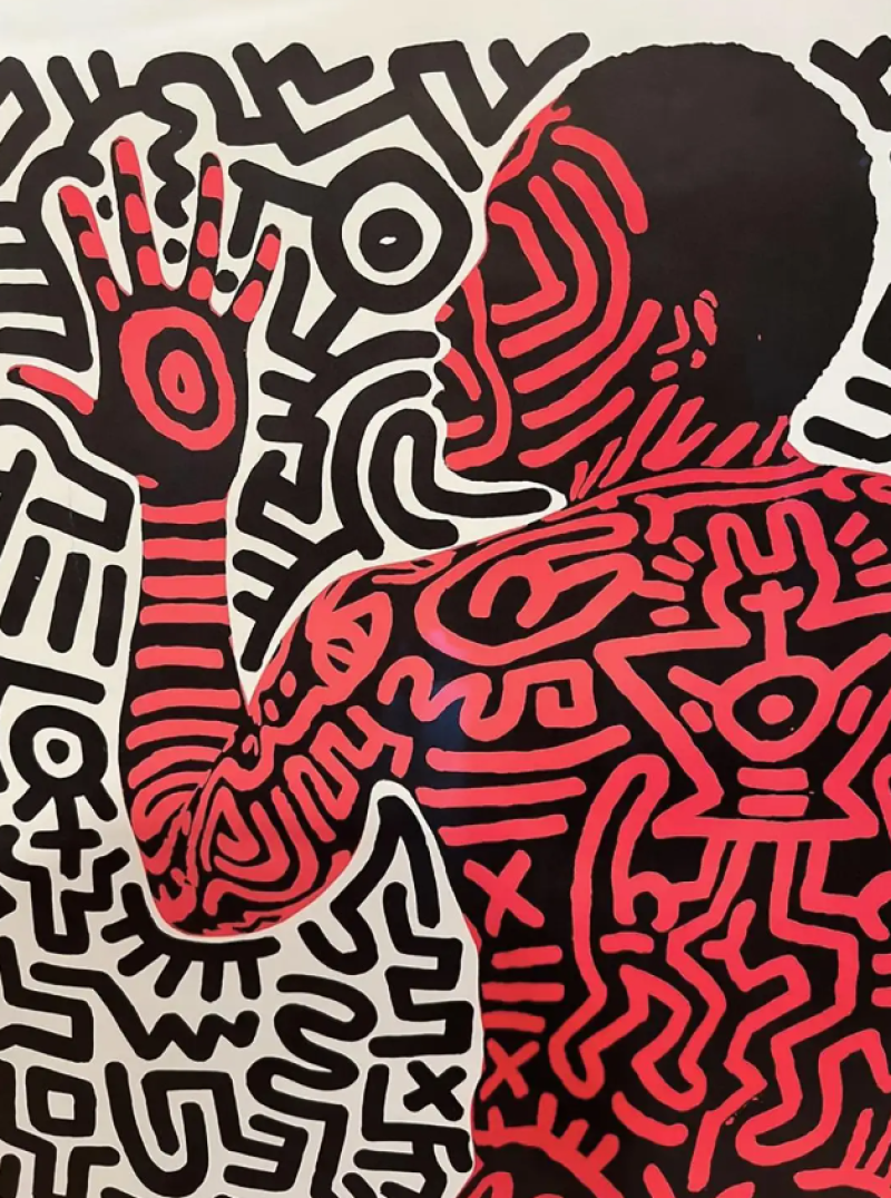 Keith Haring Vintage Keith Haring: Into 84 Available For Immediate